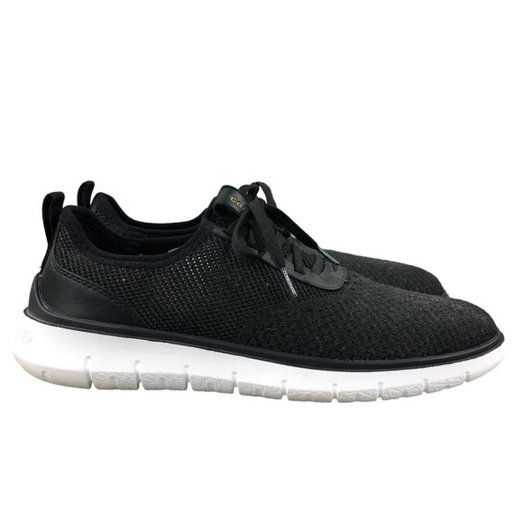 Cole Haan Other - Cole Haan Men's Size 8.5 ZeroGrand Generation Black Lace-Up Sneakers Shoes
